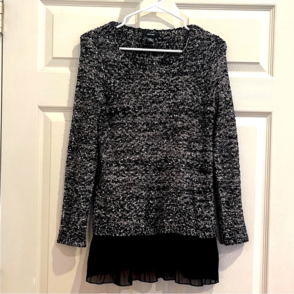 ALFANI sparkle sweater - Picture 1 of 8